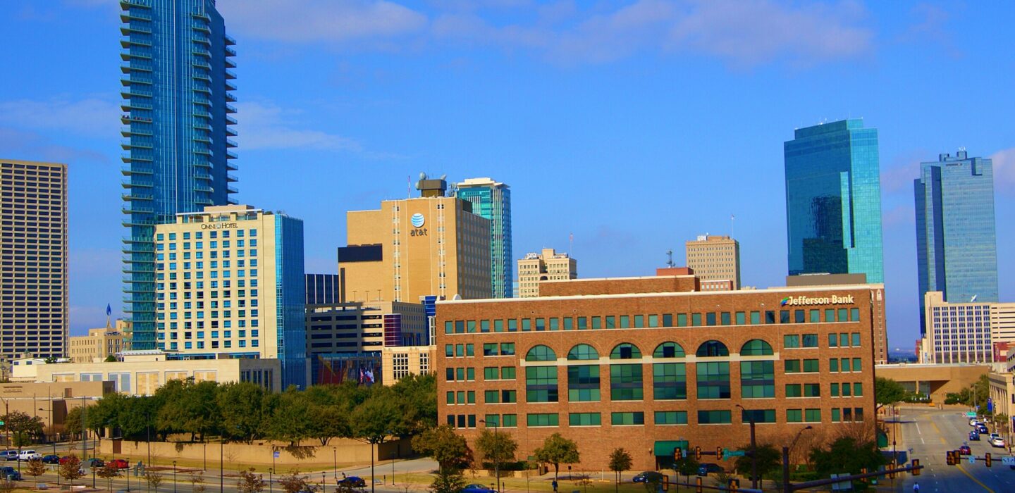 Fort Worth Texas downtown skyline